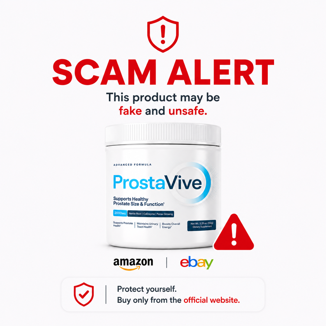 ProstaVive Scam Alert