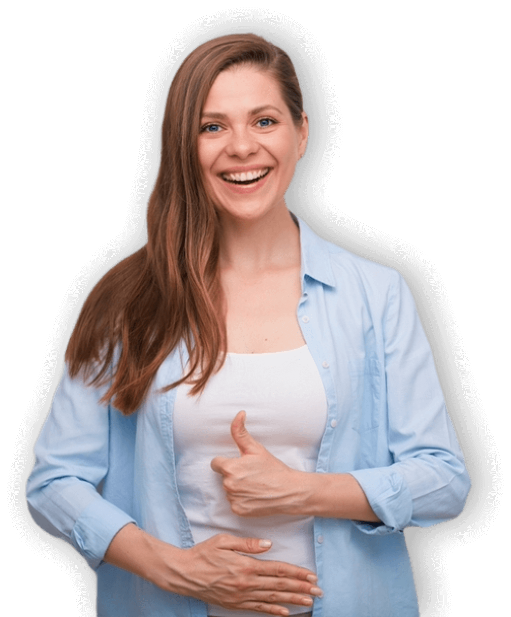 After Belly Balance — confident, healthy, flat stomach